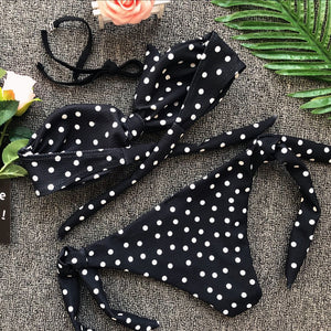 MAILLOT DE BAIN A PETIT POINT