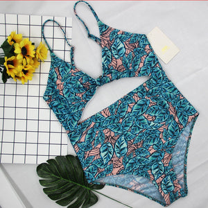 MAILLOT DE BAIN UNE PIÈCE A FLEURS